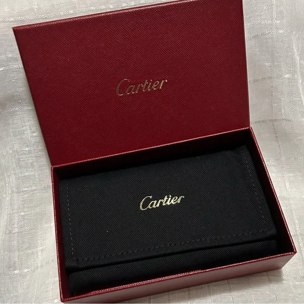 Cartier Leather Wallet - Burgundy